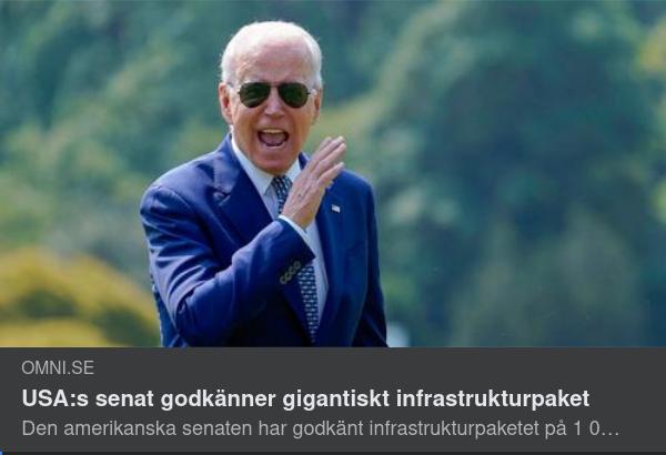 Amerikanskt Infrastrukturpaket