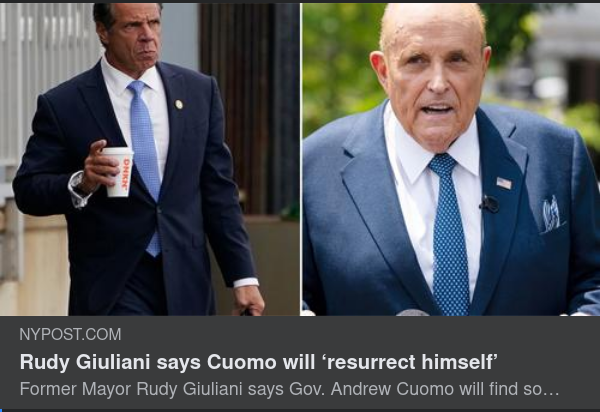 Giuliani Om Cuomo