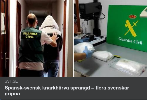 Spansk-Svensk Knarkhärva
