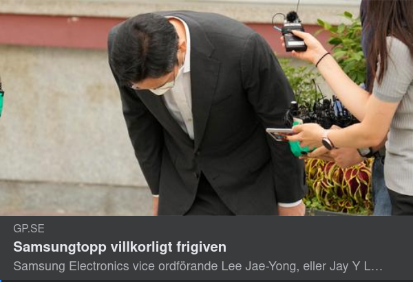 Färdigsnackad Samsungtopp