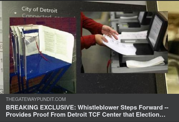 Uppkopplad Röstningsmaskin I Detroit