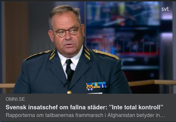 Generallöjtnant Michael Claesson: F.d. Svensk Insatschef I Afghanistan
