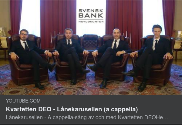 Kvartetten DEO - Lånekarusellen (a cappella)