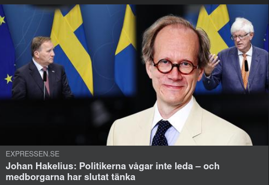 Hakelius: Fega Politiker & Tankelösa Medborgare