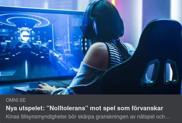 Historieförvanskande Spelstopp I Kina