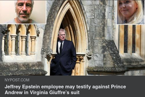Vittnande Epsteinanställd