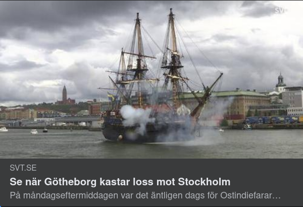 Götheborg Mot Stockholm