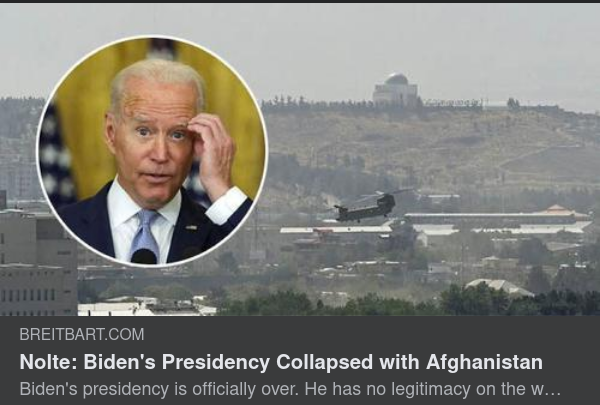 Afghankollapsat Presidentskap