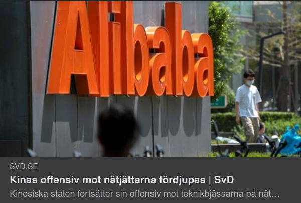 Kina & Nätjättarna