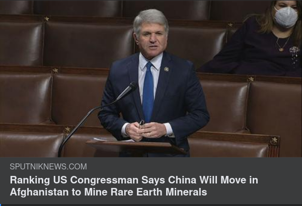 Afghanistans Rara Jordartsmineraler