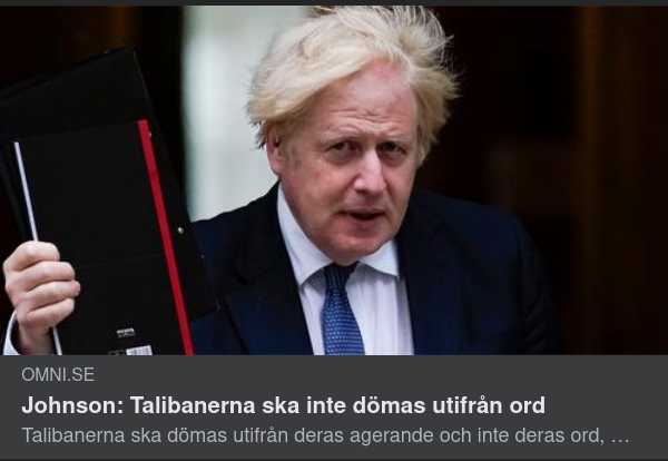 Talibandomsgrund Från Johnson