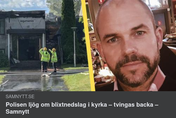 Ansgarkyrkan & Ljugande Polis