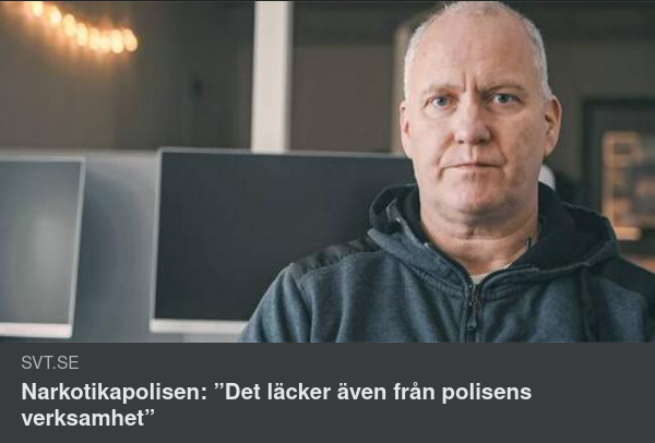 Narkotikapolisiär Korruptionsdefinition