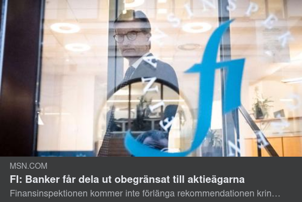 Obegränsad Bankutdelning