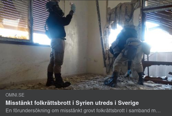Misstänkt Folkrättsbrott I Det Svenska Rättssystemet