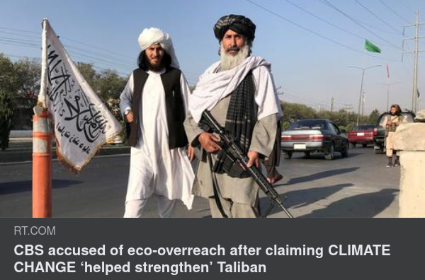 Klimatförändringsstärkta Talibaner