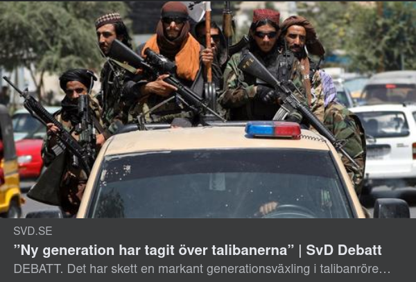 Generationsväxlade Talibaner