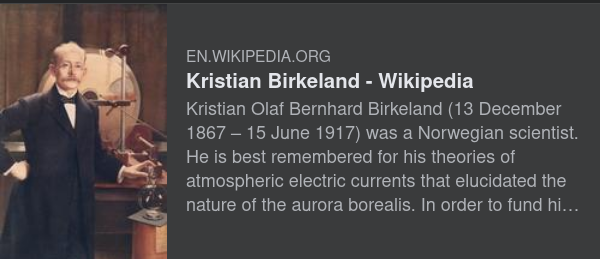 Kristian Birkeland