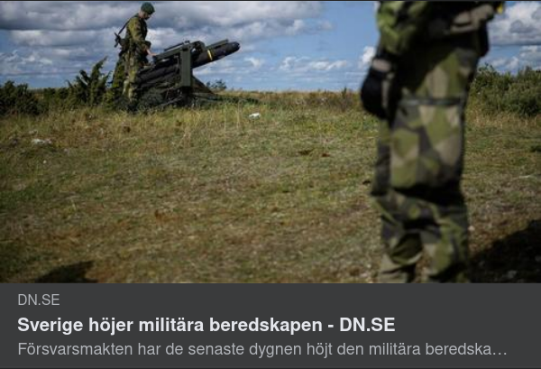 Svenskhöjd Militärberedskap