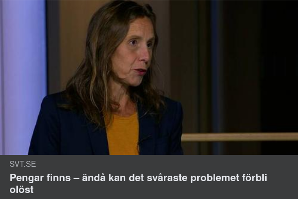 Det Olösta & Onämnbart Svåraste Problemet Trots Pengars Existens