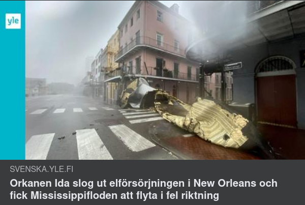 Vädereffektuerande Ida