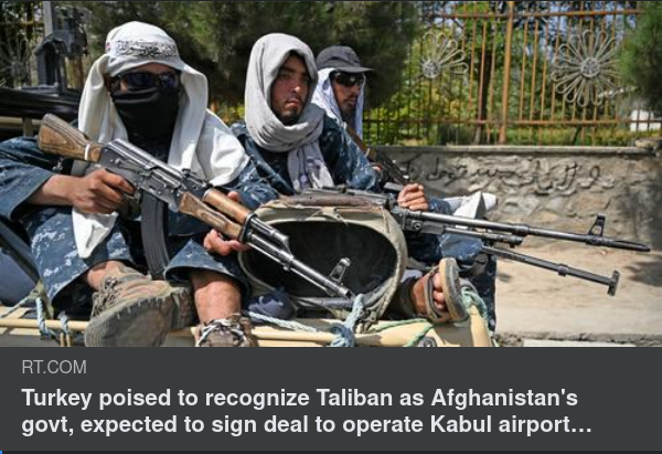 Turkiet, Afghanistan & S-400