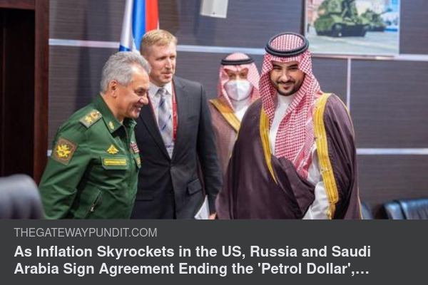 Saudi Arabien, Ryssland & Petrodollarn