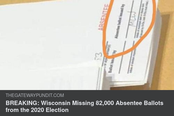 82 000 Saknade Röstsedlar I Wisconsin