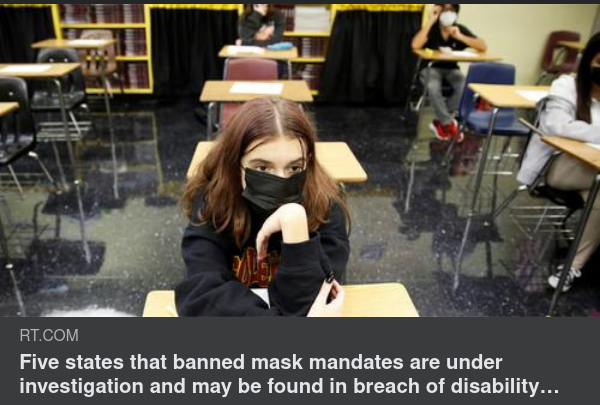 Utbildningshindrande Masktvångsförbud