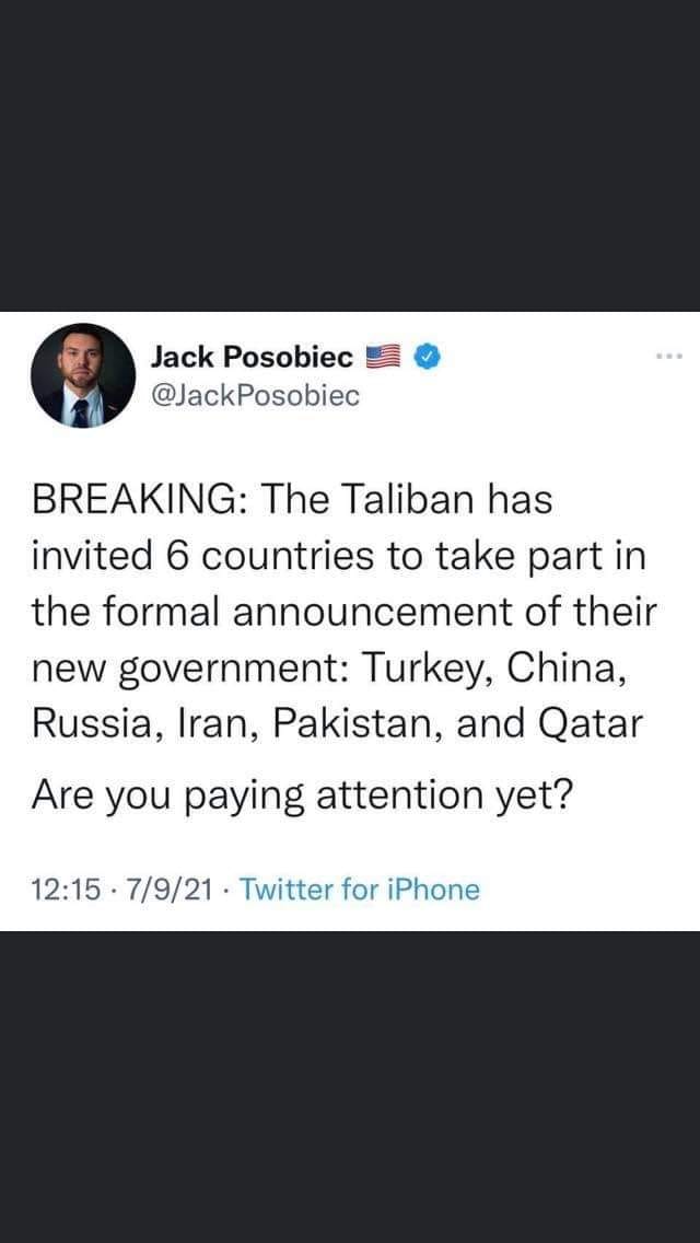 Talibaninbjudna Länder