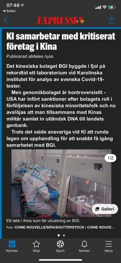 Karolinska & Kinaföretag