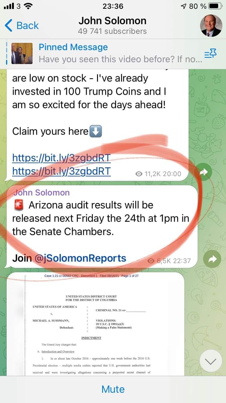 Arizonas Valgranskningsresultat Presenteras 24/9