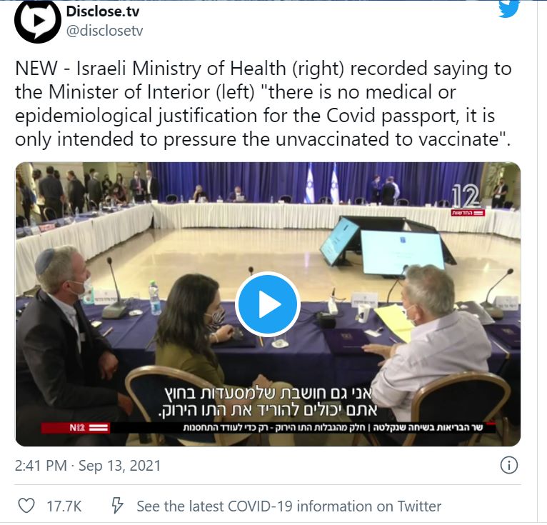 Vaxxpressande Vaxxpass Från Israel