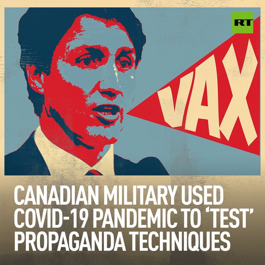 Pandemiutnyttjande Militär Provar Propagandateknik I Kanada
