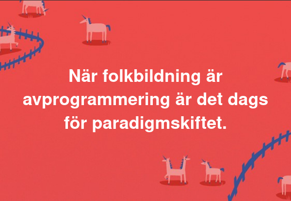 Folkbildande Avprogrammering