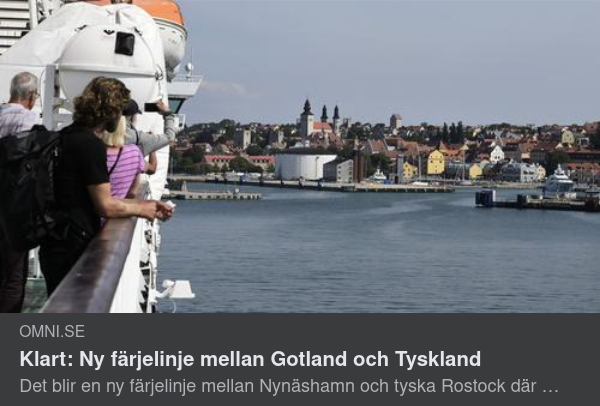 Gotland - Tyskland