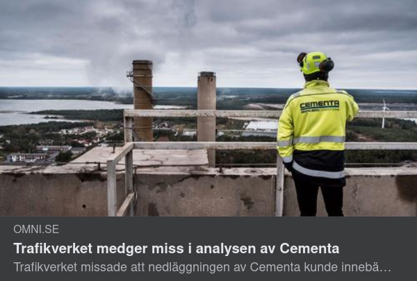 Trafikverksmiss I Cementaanalys