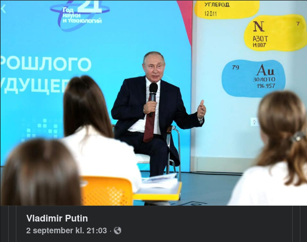 Putin Om Historiekunskap