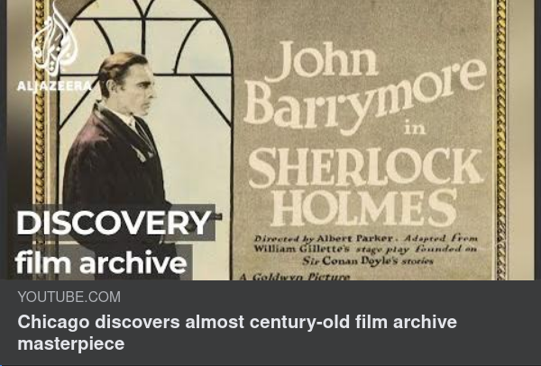 Återupptäckt Stumfilm