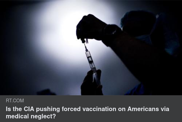 Vaccineringstvångspushande CIA?..