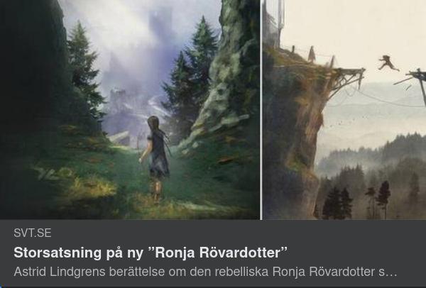 Ny Inspelning Av Ronja Rövardotter