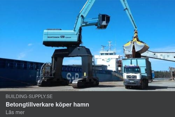 Hamnköpande Betongtillverkare