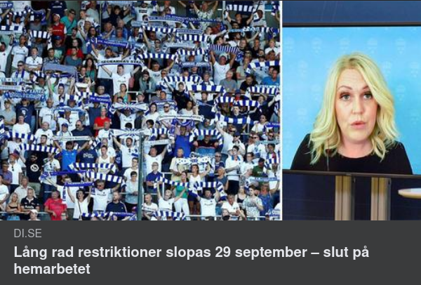 Covidiotirestriktionsslopande Hallengren