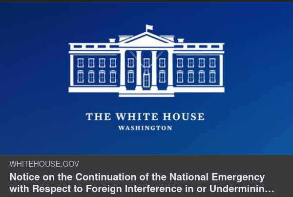 Biden Förlänger Trumps Executivorder