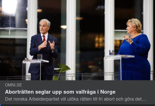 Aborträtt Som Norsk Valfråga