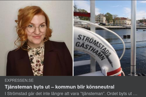 Könsneutralt I Strömstad