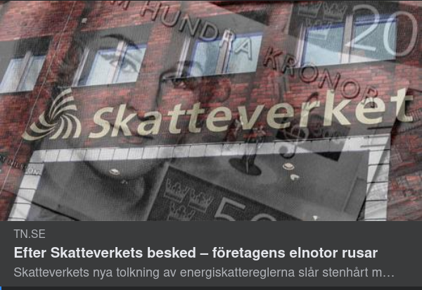 Energiskt Tolkande Skatteverk