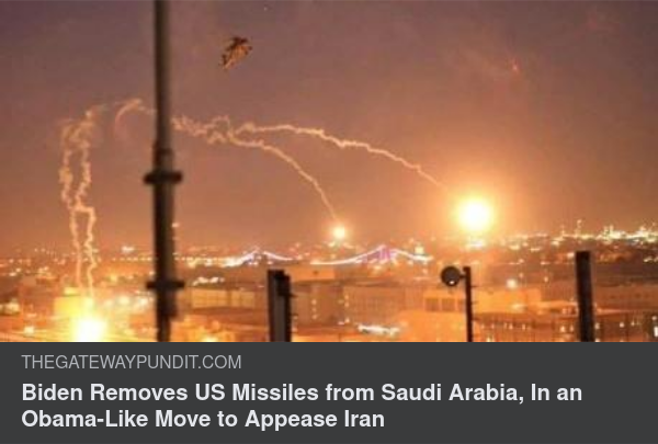 Borttaget Amerikanskt Missilförsvarssystem I Saudi Arabien