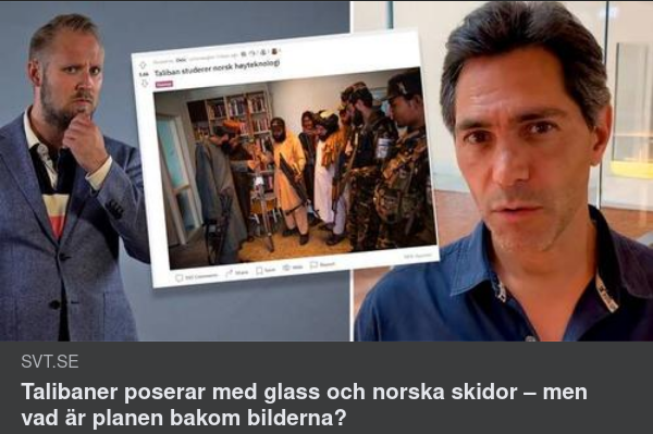 Talibaner, Glass & Norska Skidor
