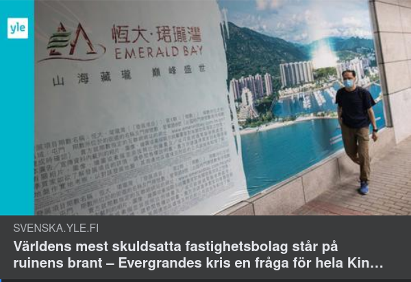Illusionsspräckande Evergrande